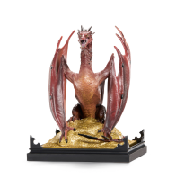Lo Hobbit - Drago Smaug sul Tesoro - Brucia Incenso - Prodotto Ufficiale - Dipinto a Mano